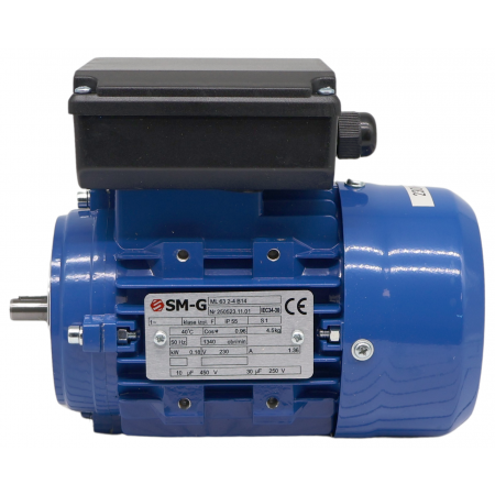 SILNIK ELEKTRYCZNY 0,18kW 230 V 1340obr 1FAZOWY KONDENSATOR PRACY ROZRUCHU